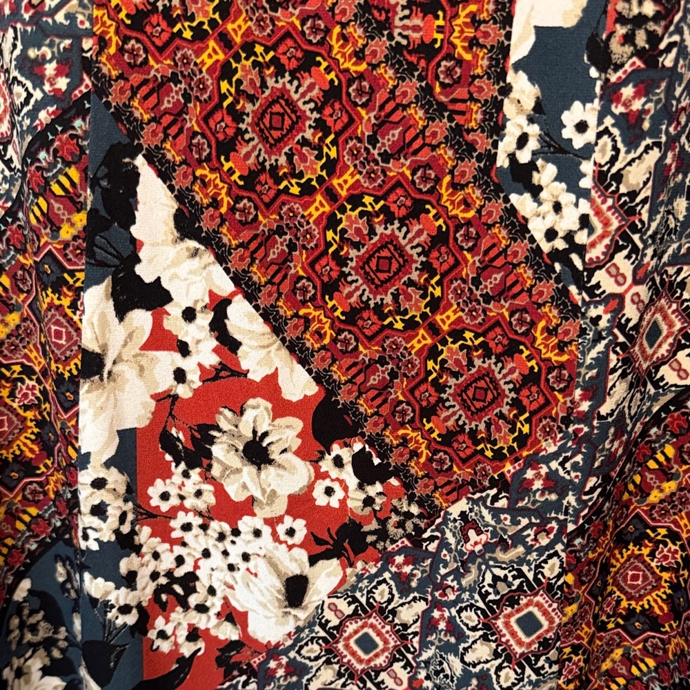 Bcbgeneration Multicolor Patchwork Mini Dress - image 6